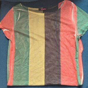 Gently worn mesh shirt